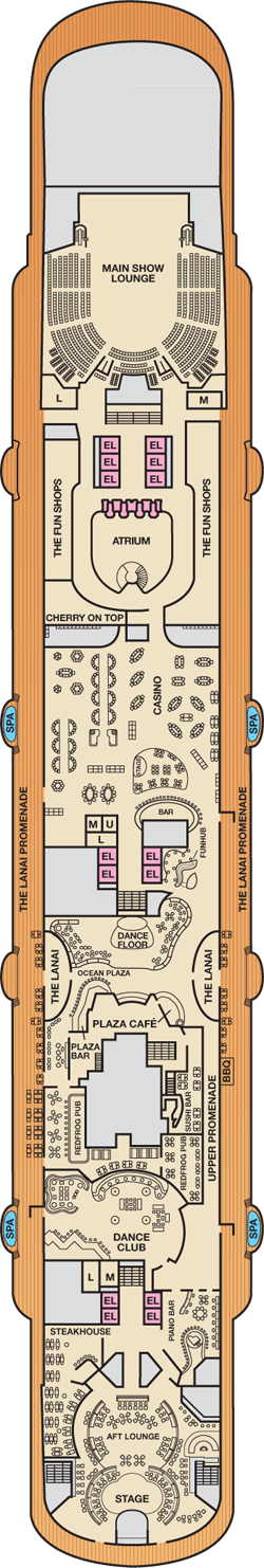 Carnival Breeze Deck Plans