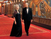 A Couple on a Cunard Cruise