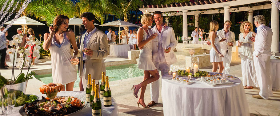 The White Party at Sandals Grande Antigua