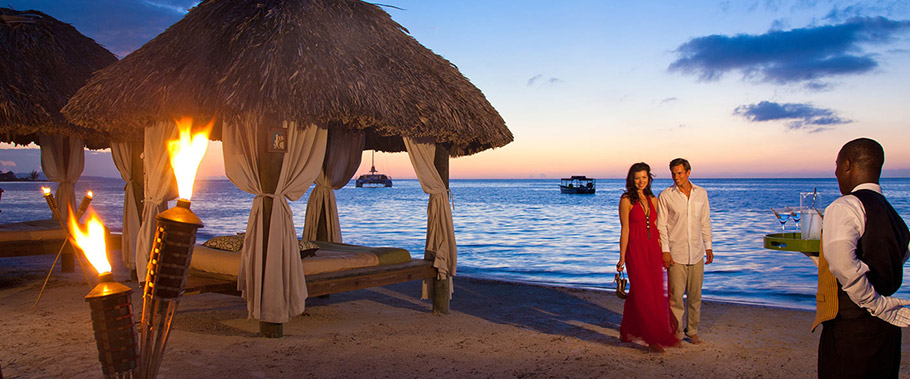 Night Time Romance at Sandals Montego Bay