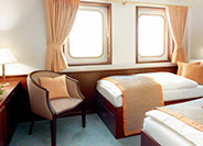 Deluxe Outside Stateroom with Bay Window