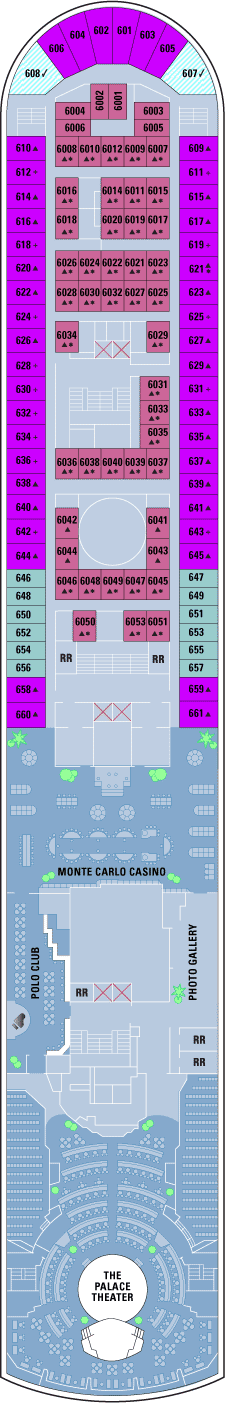 NCL Majesty - Deck 6