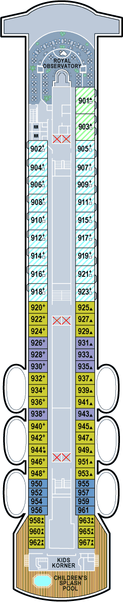 NCL Majesty - Deck 9