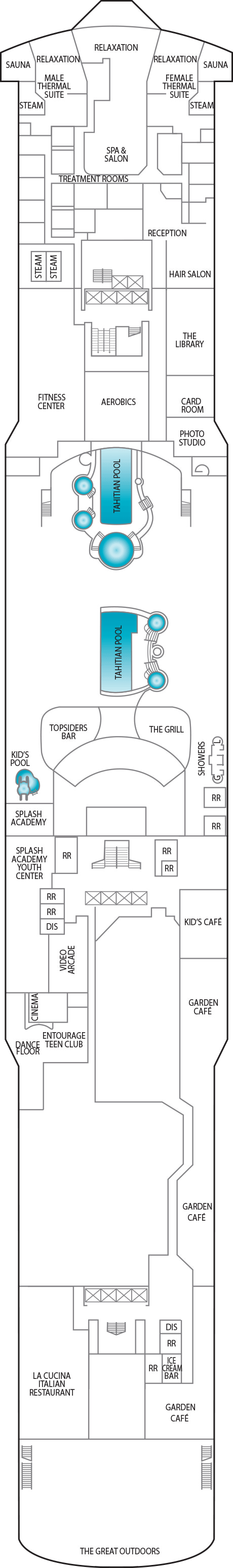 NCL Pearl - Deck 12