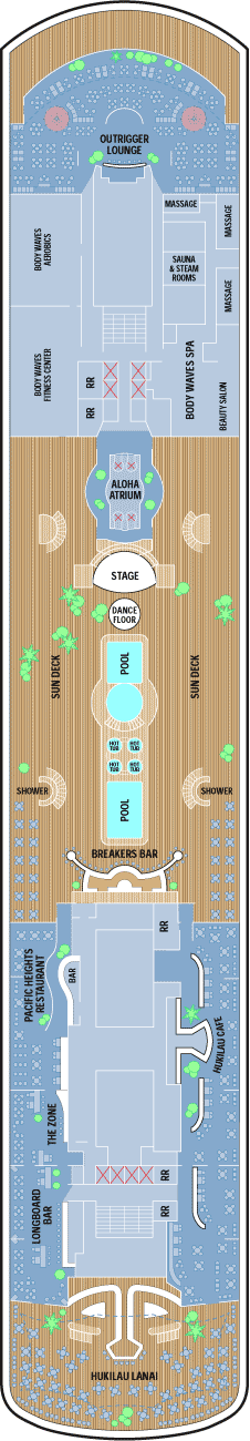 NCL Sky - Pool Deck