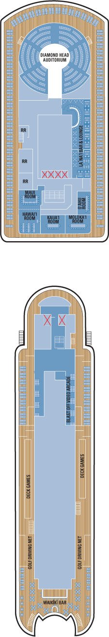 NCL Pride of America - Deck 13