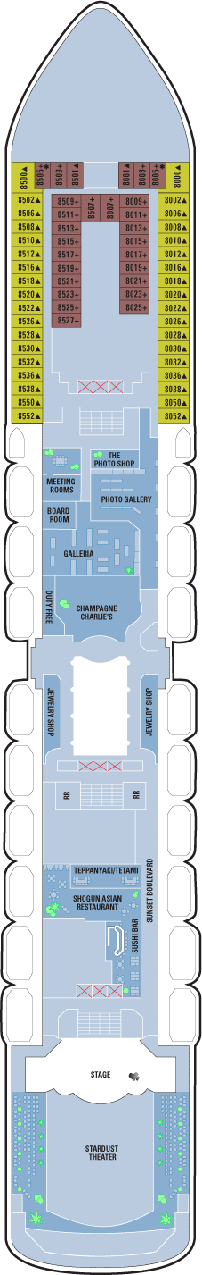 NCL Spirit - Deck 8