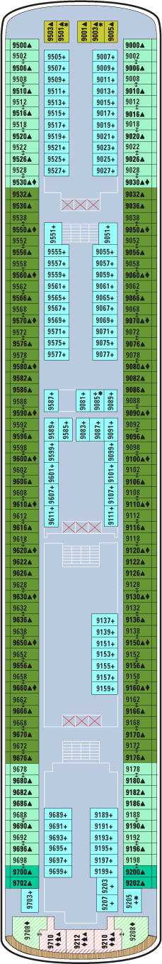 NCL Spirit - Deck 9