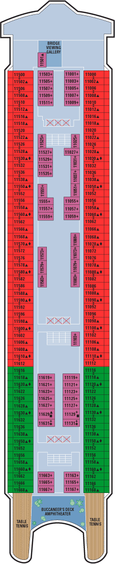 NCL Spirit - Deck 11