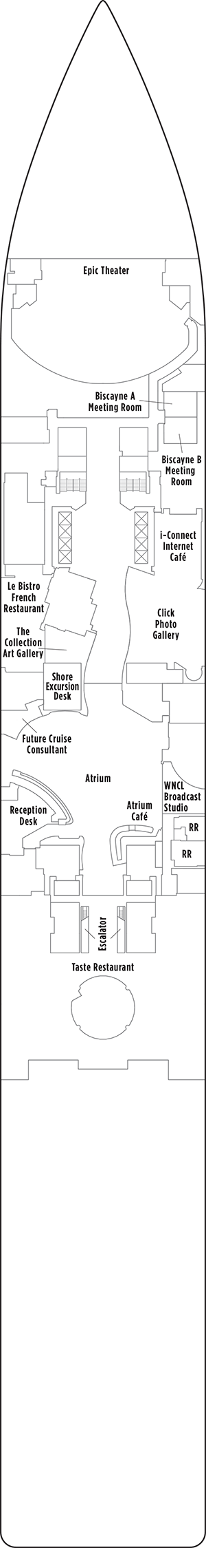 Norwegian Epic Deck Plans