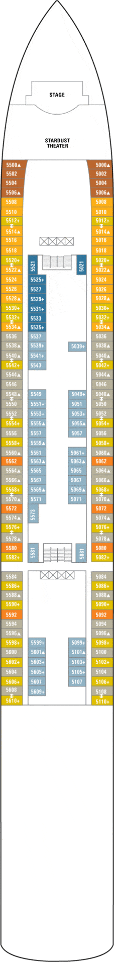 Norwegian Gem Deck Plans