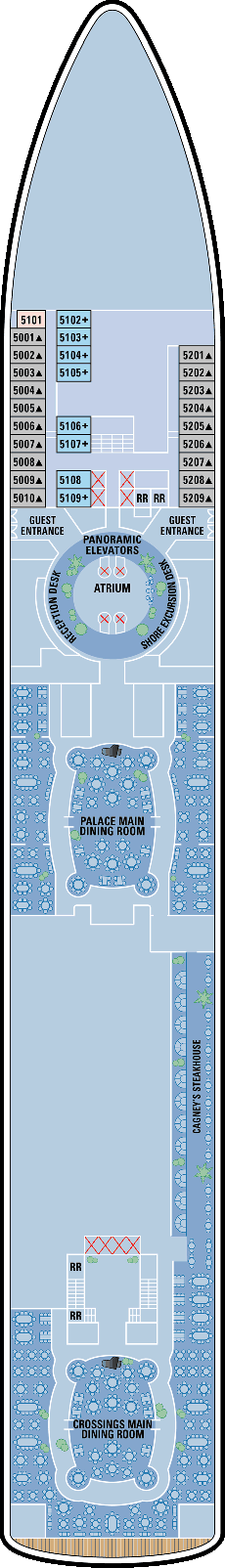 Norwegian Sky Deck Plans