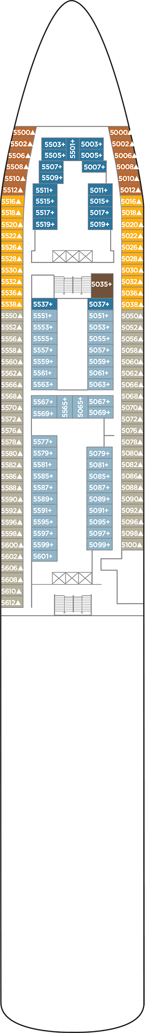 Norwegian Spirit Deck Plans