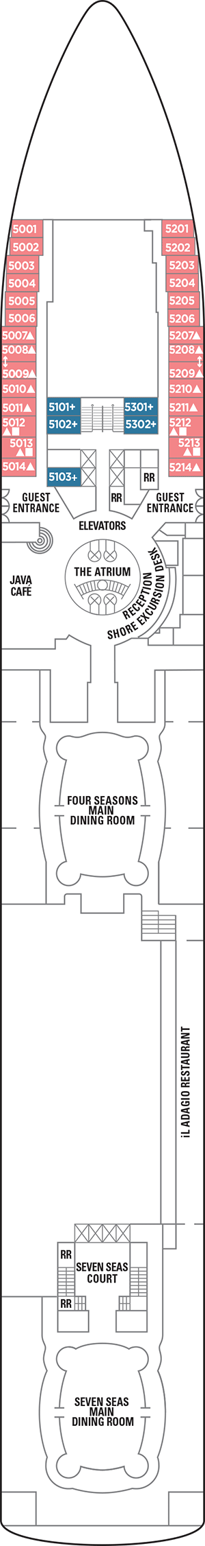 Norwegian Sun Deck Plans