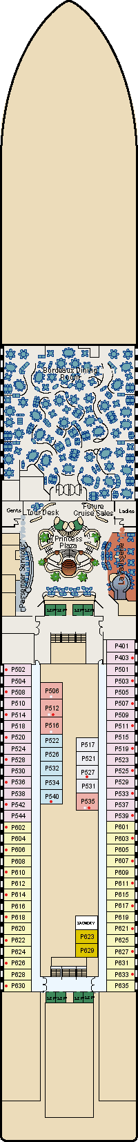 Coral Princess - Plaza Deck