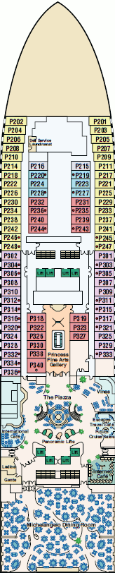 Emerald Princess - Plaza Deck