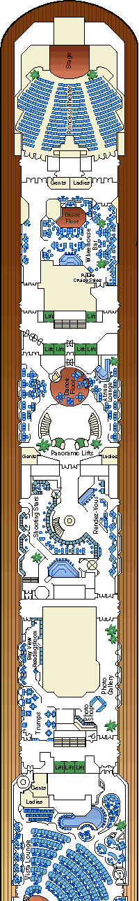 Sun Princess Deck Plans