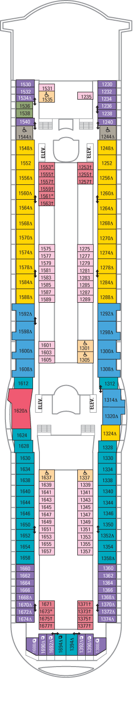 Adventure of the Seas - Deck 10