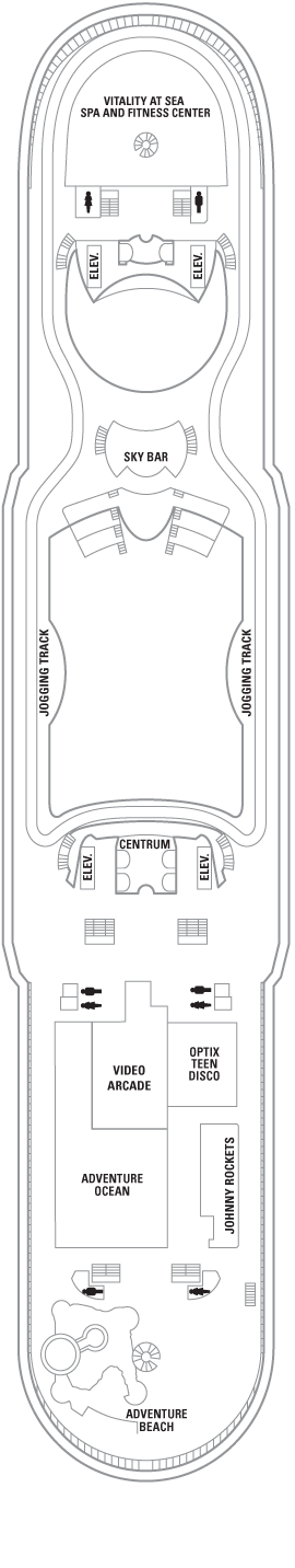 Adventure of the Seas - Deck 12