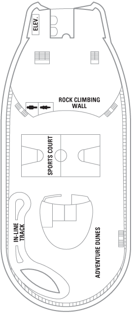 Adventure of the Seas - Deck 13