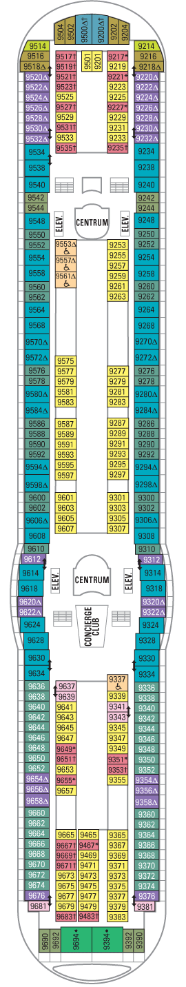 Explorer of the Seas - Deck 9