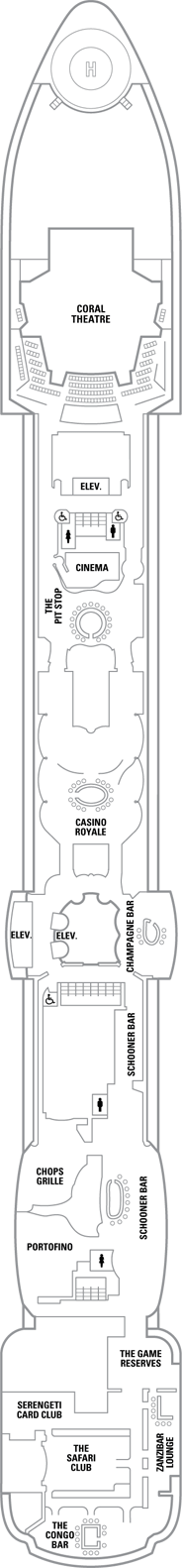 Jewel of the Seas - Deck 6