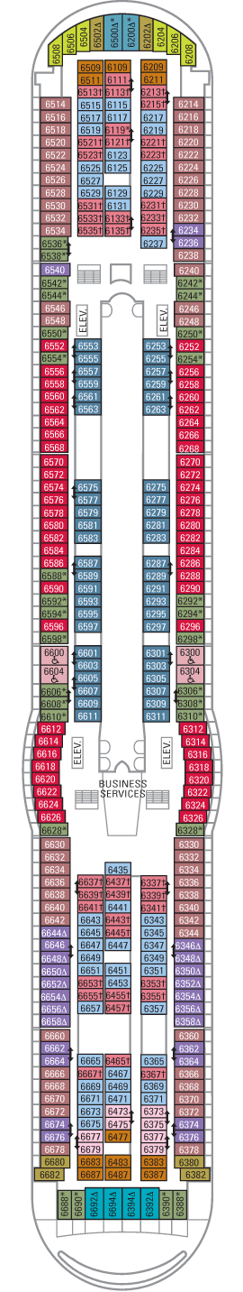 Navigator of the Seas - Deck 6