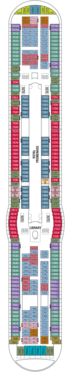 Navigator of the Seas - Deck 7