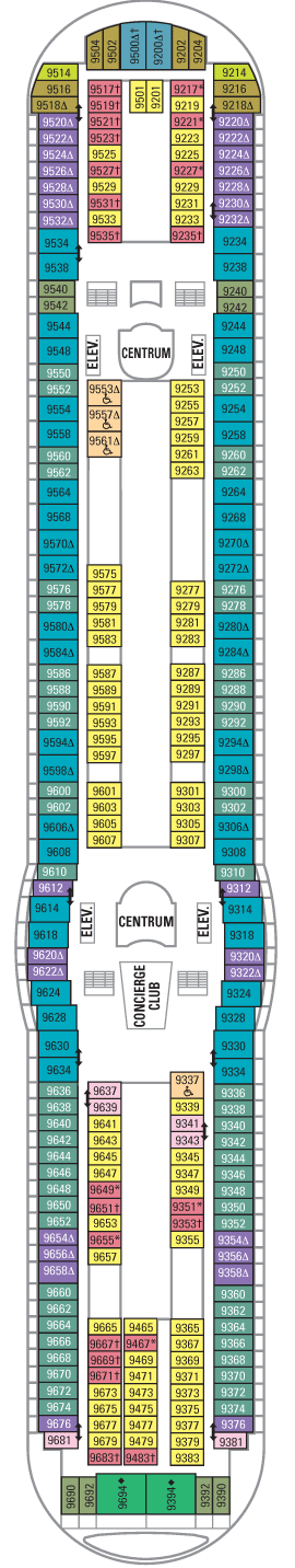 Navigator of the Seas - Deck 9