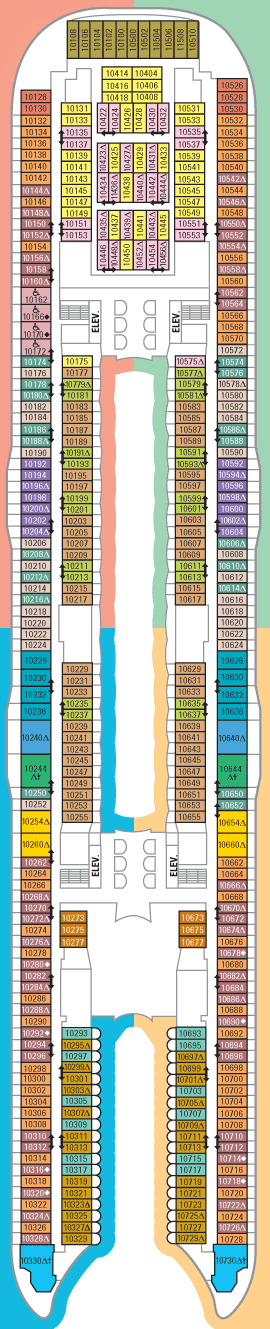 Allure of the Seas - Deck 10