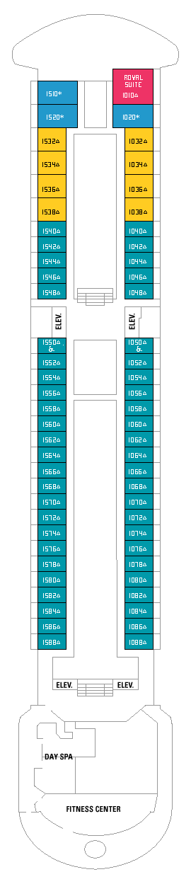 Sovereign of the Seas - Deck 10