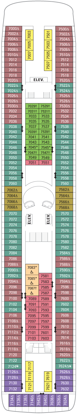of the Seas Deck Plans