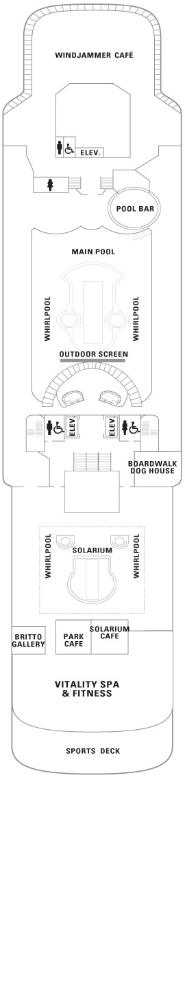 Splendour of the Seas - Deck 9