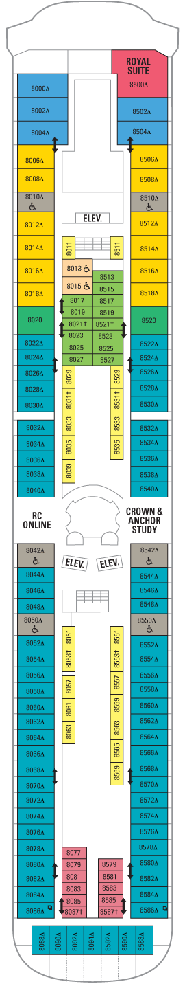 Vision of the Seas - Deck 8