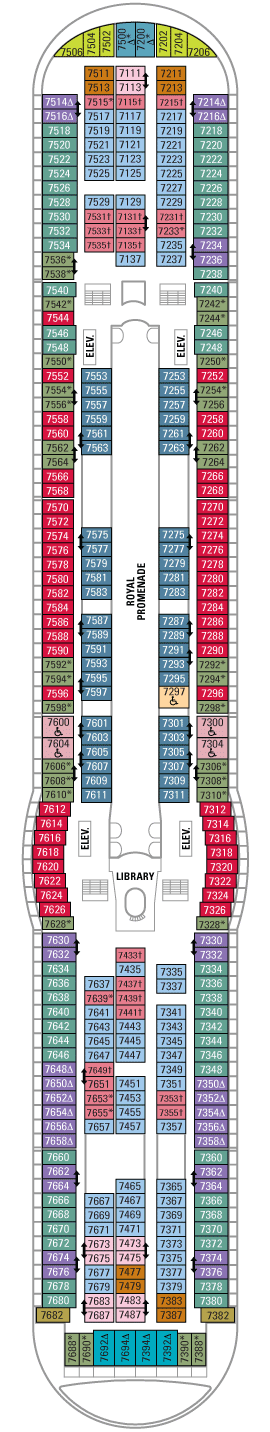 Voyager of the Seas - Deck 7
