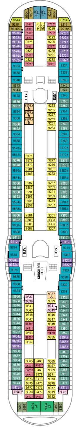 Voyager of the Seas - Deck 9