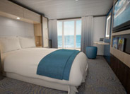 Deluxe Obstructed Ocean View Stateroom with Balcony