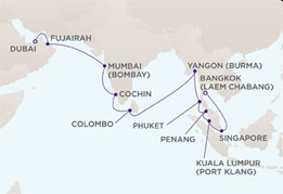 Bangkok to Dubai