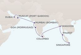 Dubai to Singapore