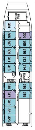 American Star Deck Plans