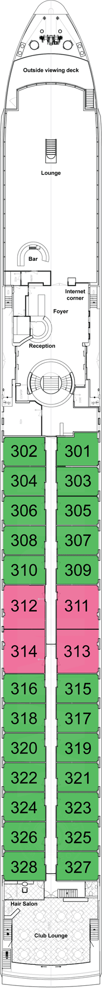 Avalon Affinity Deck Plans