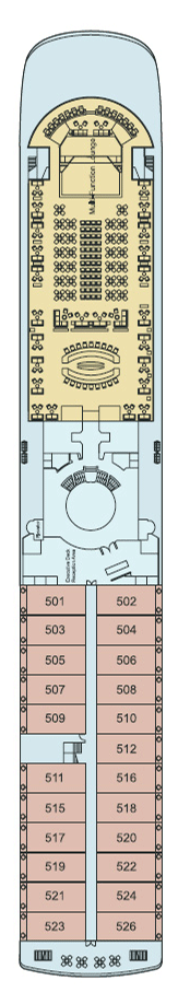 Century Paragon Deck Plans
