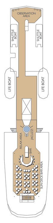 M/V Santa Cruz Deck Plans