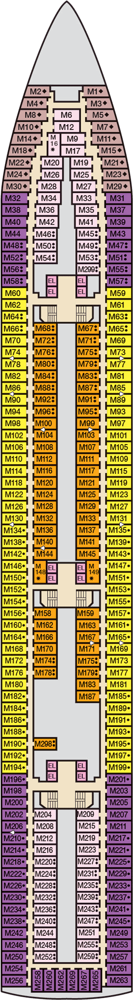 Carnival Imagination Deck Plans
