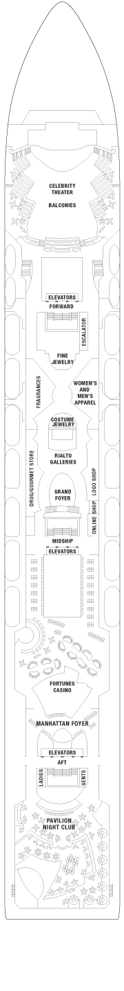 Celebrity Mercury Deck Plans