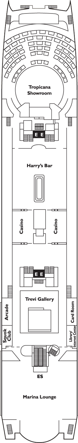 Costa Marina Deck Plans