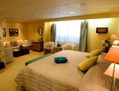 An owner's suite onboard mv Discovery