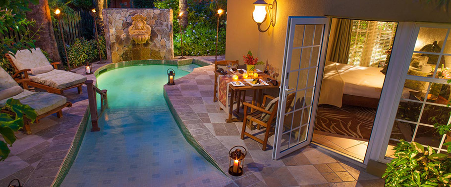 Caribbean Honeymoon Butler Rondoval with Private Pool Sanctuary
