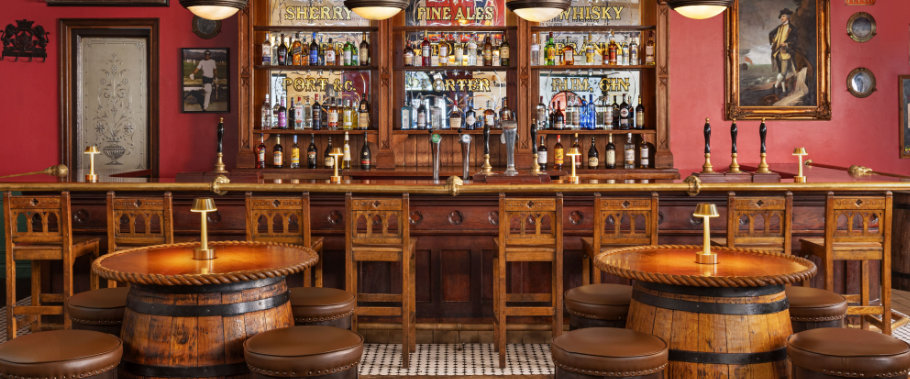 Olde London Pub at Sandals Grande St. Lucian