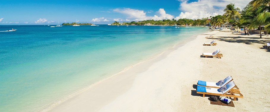 The Beach at Sandals Negril